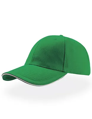 Immagine prodotto di Atlantis | Liberty Sandwich Cap / Berretto / Cappello - Colore: Verde/Bianco - Taglia: Unica