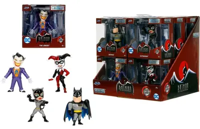 Immagine prodotto di Batman Animated Series Nano Metalfigs Diecast Minifiguren Wave 2 7 cm Sortiment (12)