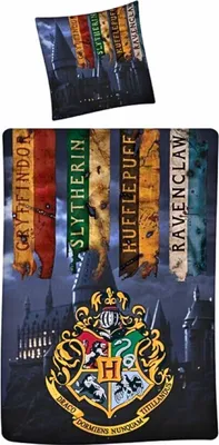 Produktbild von Harry Potter Bettwäsche Set 2-tlg.135-140x200 cm Wendebettwäsche aus Baumwolle