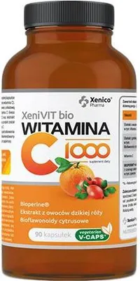 Produktbild von Xenico XeniVIT  Vitamin C 1000 mg 90 Kapseln