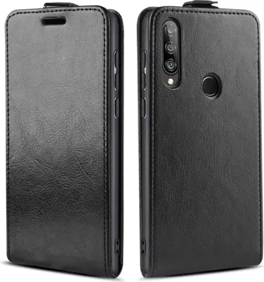 Produktbild von Handy Hülle für Huawei P30 Lite Magnet Cover Case Klapphülle Schutzhülle Farbe: Schwarz