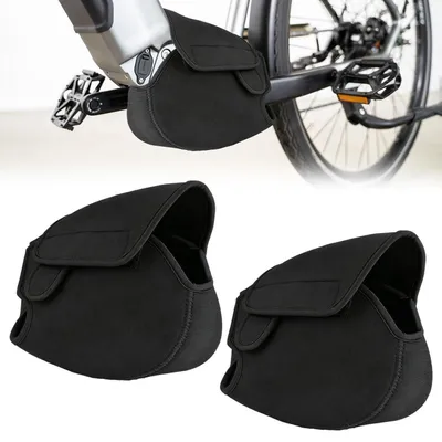 Productafbeelding van Beschermhoes voor e-bike motor, 2 stuks, waterdicht, stofdicht, polyester