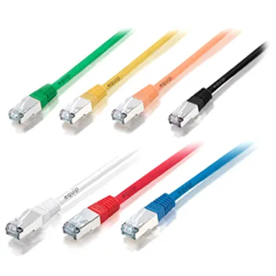 Produktbild von Equip Cat.6 S/FTP Patchkabel, 0.5m, Schwarz, 0,5 m, Cat6, S/FTP (S-STP), RJ-45, RJ-45, Schwarz