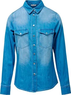Produktbild von Salsa Jeans 21010454 Hemd Blau XL Frau Blau XL
