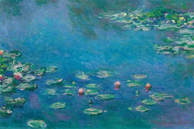 Image de Claude Monet - Waterlillies - Nénuphars - 61x91,5cm - Affiche Poster
