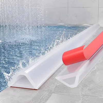 Obrázok produktu pre Silikónový tesniaci pásik, priehľadný, 100 cm, flexibilný, vhodný do kúpeľne a kuchyne