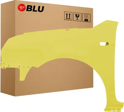Immagine prodotto di BLU Parafango compatibile con VW Volkswagen Lupo LD1B Sinistra Gelb Gelb | 1998-2005 | Anteriore | Verniciato | Pronto per il montaggio | Acciaio