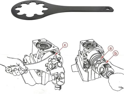 Immagine prodotto di Chiave di ricambio per MerCruiser Alpha One e Bravo 91-17256, 91-36235, 18-9803