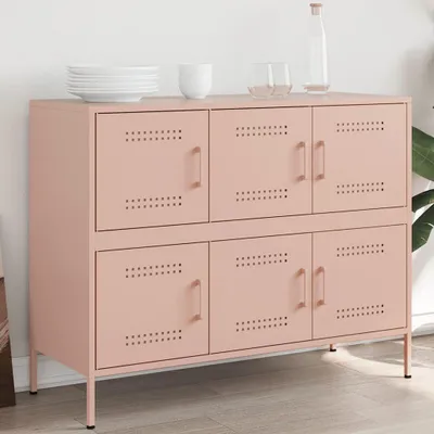 Produktbild von vidaXL Sideboard Rosa 100,5x39x79 cm Stahl