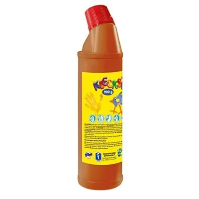 Immagine prodotto di Vernice per dita 900 g, marrone Klecksi Big Bottle
