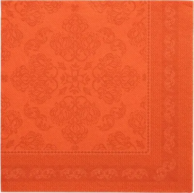 Produktbild von Servietten "ROYAL Collection" 1/4-Falz 40 cm x 40 cm nektarine "Arabesque"