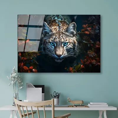 Produktbild von Wallity, UV-1195 - 70 x 100, Dekorative Malerei aus gehärtetem Glas, Mehrfarbig, 100 % gehärtetes Glas, 70 x 100 cm