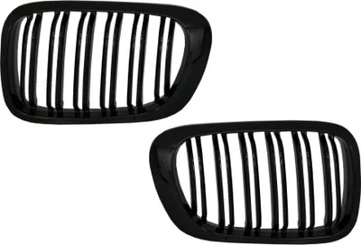 Obrázok produktu pre Mriežka pre BMW radu 3 E46 Coupe Cabrio Non Facelift 99-02 Double Stripe M Look.