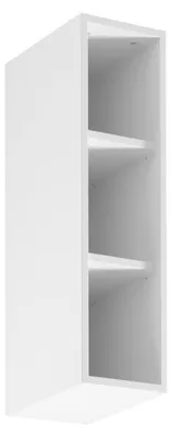 Image de Armoire haute ouverte ARBOR - largeur 20 cm, blanche