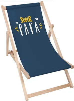 Produktbild von Dreamroots Liegestuhl klappbar Holz, Buchenholz bis zu 130 kg, Sonnenliege klappbar mit 3-stufiger Neigungsregulierung der Rückenlehne, Super Papa