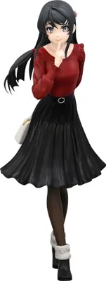 Produktbild von Furyu - Rascal Does Not Dream of Bunny Girl Senpai Trio-Try-iT Mai Sakurajima Winter Outfit Ver. 21 cm