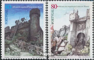 Produktbild von Briefmarken Portugal 1997 Mi 2195-2196 (kompl.Ausg.) postfrisch Lissabon und Santarems