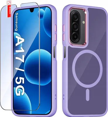 Produktbild von Hülle für Samsung A17 5G CASE für MagSafe MATT Magnetisch PREMIUM + Glas