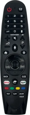 Produktbild von azurano Fernbedienung Magic Remote AN-MR18BA, AGF79298801 für 2018 LG Smart TV mit Sprachsteuerung, Mausfunktion, Direktasten für Netflix & Amazon Video