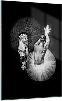 Produktbild von Bilder auf glas - Einteilig - Ballerinas Ballett Tanz - 70x100cm - Glasbilder - Wandbilder - Bilder - zum Aufhängen bereit - Wanddekoration aus Glas - Glas Bilder - Wandbild auf Glas - GPA70x100-5050