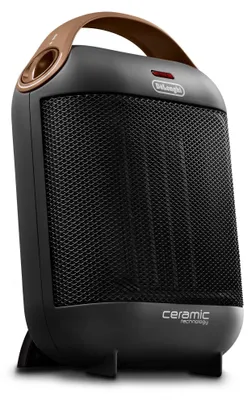 Produktbild von De'Longhi HFX30C18.AG Keramik-Heizgerät 1800W Mobile Heizung Grau 2 Stufen
