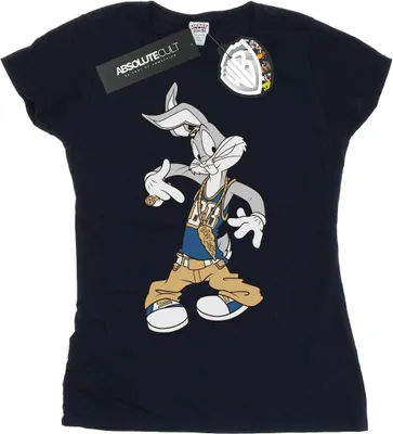 Produktbild von Looney Tunes - T-Shirt für Damen BI26861 (L) (Marineblau)
