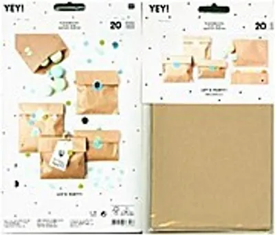 Produktbild von Flachbeutel Kraftpapier Braun, Größe M