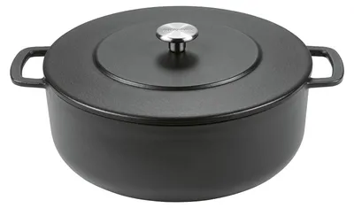 Zdjęcie produktu dla Combekk 190128BL, 5,3 l, Czarny, Żeliwo, 28 cm, 280 mm, 280 mm