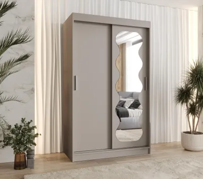 Produktbild von Kleiderschrank 120 cm ROZANA - Kaschmir