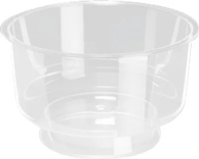 Produktbild von 600 Dessertschale 200 ml Polystyrol transparent - Einweg