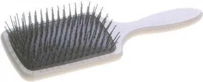 Produktbild von Große schwarze Paddle-Brush Haarbürste zum Entwirren und Glätten der Haare