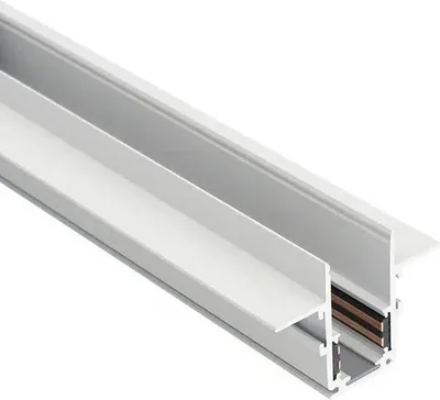 Image de Rail Magnétique Encastré 48V 2m BLANC