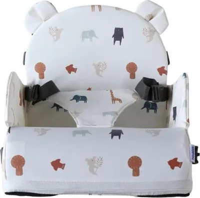 Productafbeelding van Noukie's autostoeltje voor baby's, afneembaar en wasbaar, geschikt van 9 maanden tot drie jaar, model SAFARI