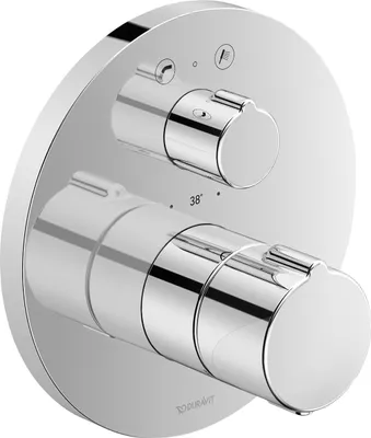 Produktbild von DURAVIT C15200018010 C.1 Wannentherm.UP m. Ab/Umst.chrom