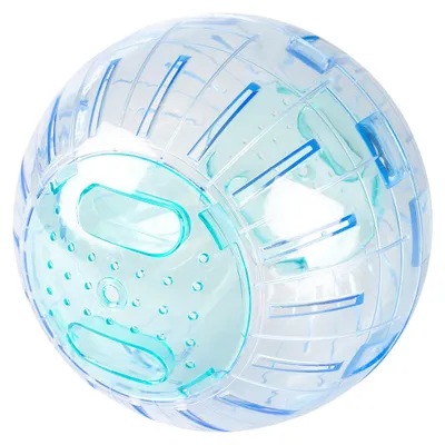 Productafbeelding van Duvo+ Loopbal voor knaagdieren blauw 13 cm | voor hamster, degoe en rat L - 25,4 cm