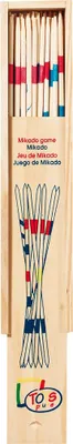 Immagine prodotto di Giocattoli puri HS200 Giocattoli puri Mikado in scatola di legno, naturale