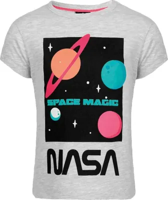 Obrázok produktu pre Bavlnené tričko NASA pre fanúšikov astronómie a každodenných hrdinov 92 Grey