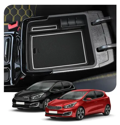 Obrázok produktu pre Organizér do stredovej konzoly pre modely Kia Ceed/XCeed/ProCeed, rok výroby 2019-2026, farba: biela