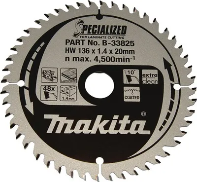 Produktbild von Makita SPECIALIZED Sägeblatt 136x20x48Z
