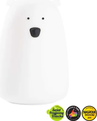 Produktbild von Rabbit & Friends-Bear Lamp WHITE USB type C