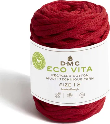 Image de Fil DMC Eco Vita-12 (4 mm) composé à 80 % de coton et à 20 % de polyester. (Couleur 5)