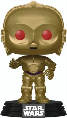 Immagine prodotto di Star Wars - C-3PO (occhi rossi) 360 - Figura in vinile Funko Pop!