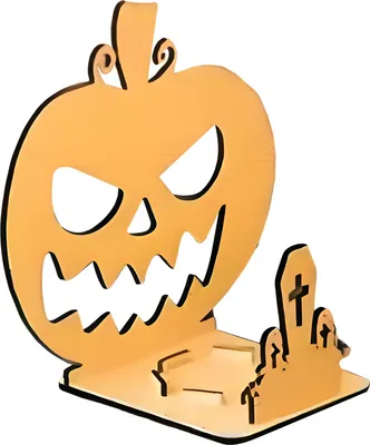 Produktbild von Lustiger Halloween-Schattenkerzenhalter mit Hexen-, Skelett-, Kürbis- und Katzensilhouette als Tischdekoration für Zuhause und Partys.