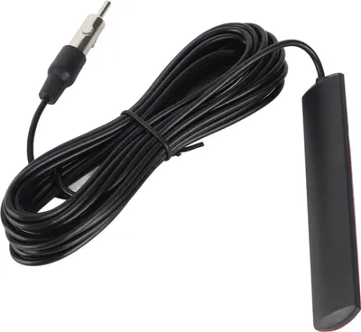 Imagen del producto de Antena de repuesto para automóviles - Antena FM para vehículos, compatible con la aviación, con cable de 5 metros para la parte delantera o trasera del parabrisas