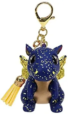 Produktbild von TY Saffire, Spielzeug-Drachen, Blau, Gold, Plüsch, 3 Jahr(e), Vereinigte Staaten, 56 mm