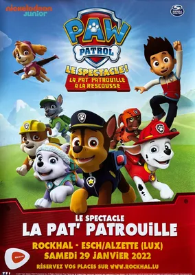 Productafbeelding van Paw Patrol - La Pat' Patrouille / Spectakel - Affiche / Poster - 60x84 cm