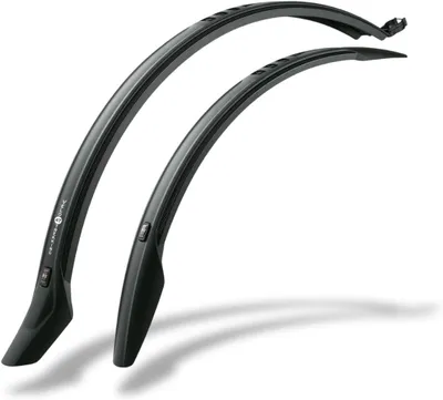 Obrázok produktu pre Sada blatníkov na trekingové bicykle - 28 palcov - 47 mm - čierna