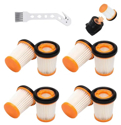 8 Ersatzfilter für Handstaubsauger, kompatibel mit WV200/201/205/220