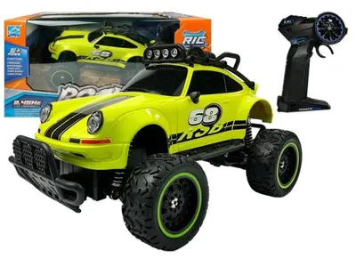Produktbild von Lean Toys Ferngesteuertes Auto Offroad R/C Käfer Grün 2.4G