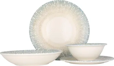Zdjęcie produktu dla Zestaw naczyń By Bone (średni) - Vista - 24 części - 6 osób - porcelana